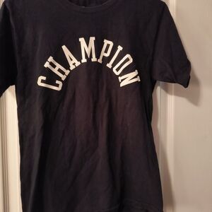 Champion Men's Black Short Sleeve Tee